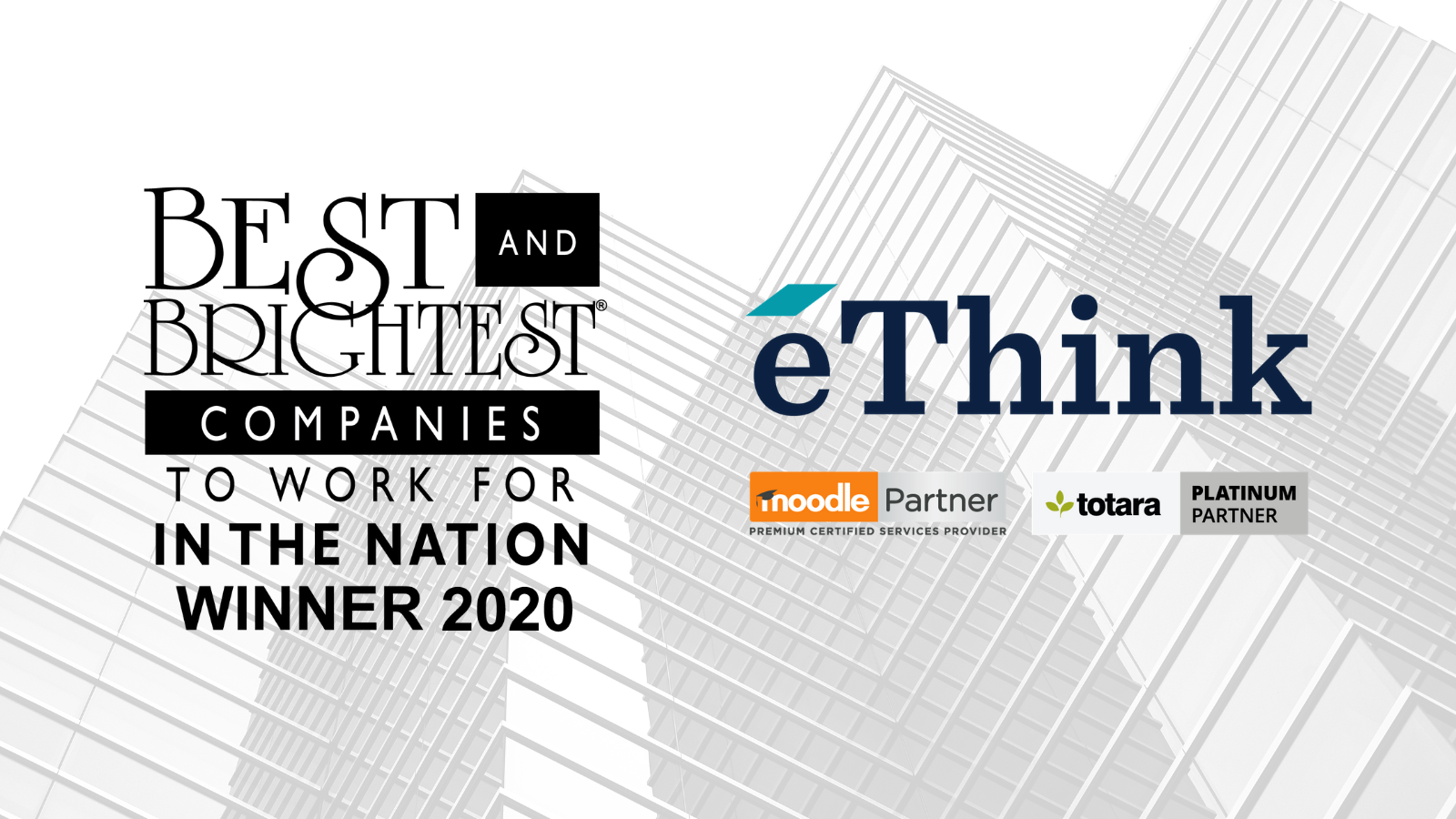 eThink Wins Best and Brightest Award